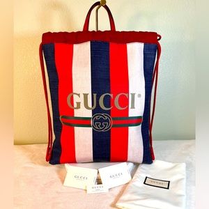 Gucci Logo Backpack NWT